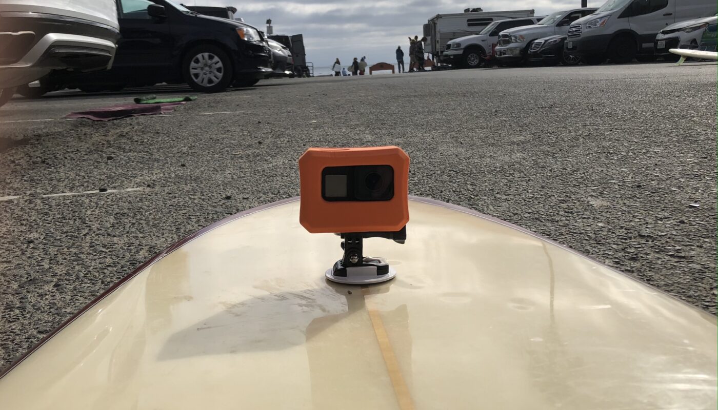 how to attach gopro surfboard mount