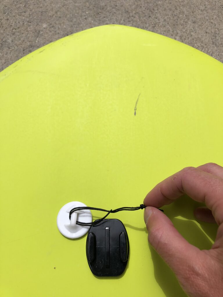 install gopro surboard mount