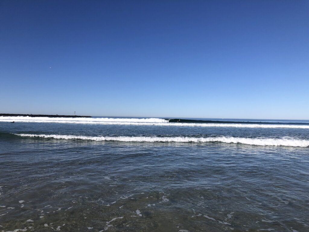 Mission Beach Waves: Big Waves in June