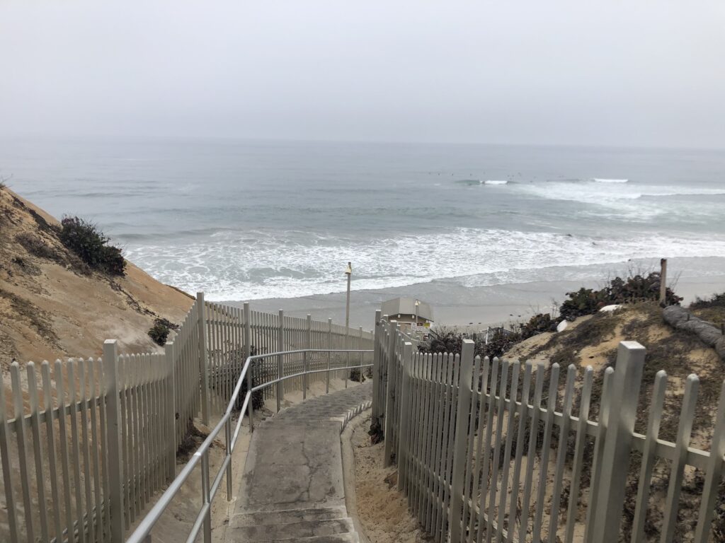 surfing solana beach