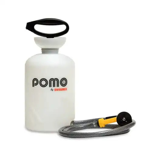 Pomo High Pressure 5L Portable Shower, Camping Shower, Surf Rinse Kit