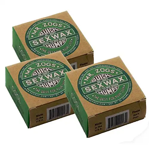 Sex Wax Quick Humps Coconut (3X Cool to Mid Warm)