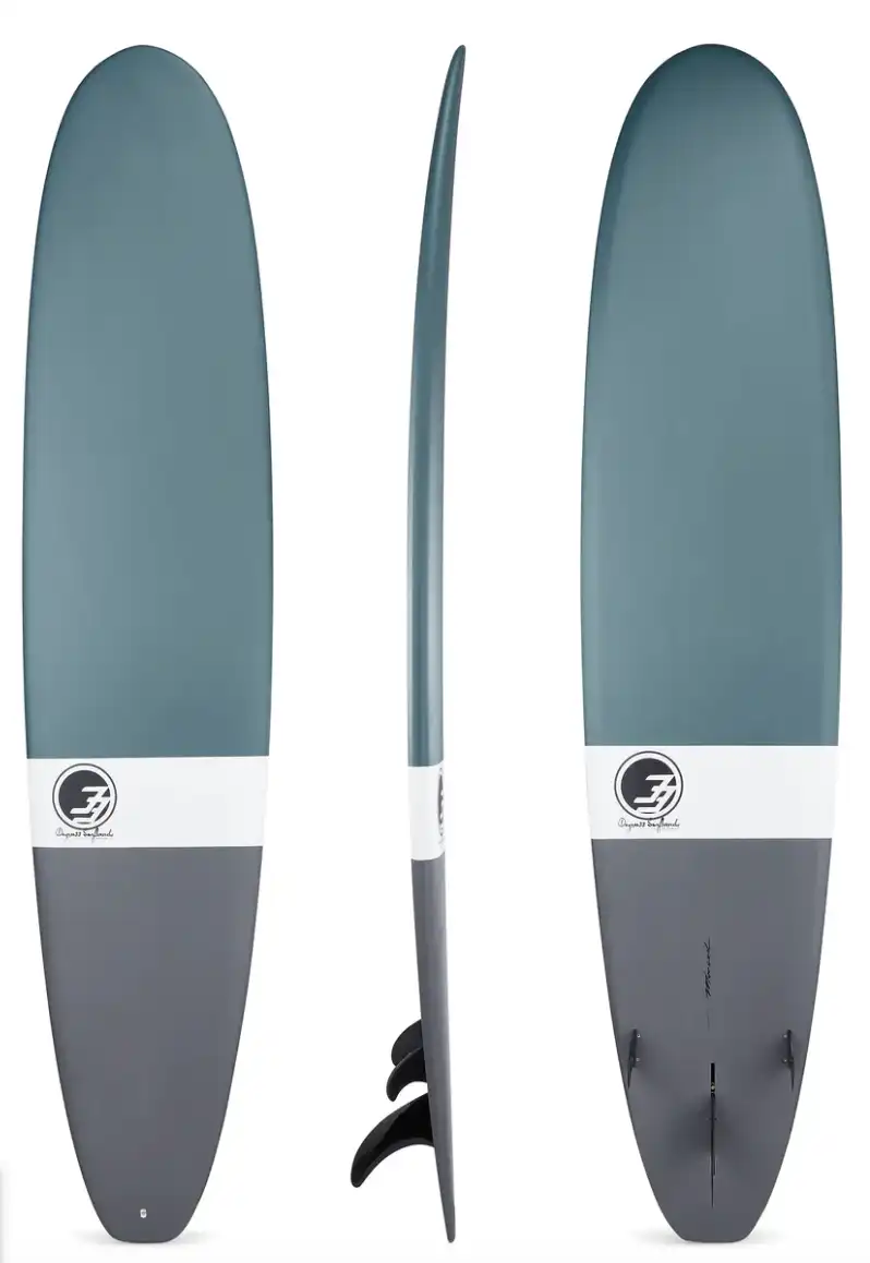9′ Ultimate Longboard Surfboard Blue Dip (Epoxy) – Degree 33 Surfboards