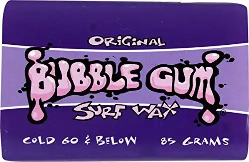 Bubble Gum Original Surf Wax COLD (60¡- Below) Single Bar