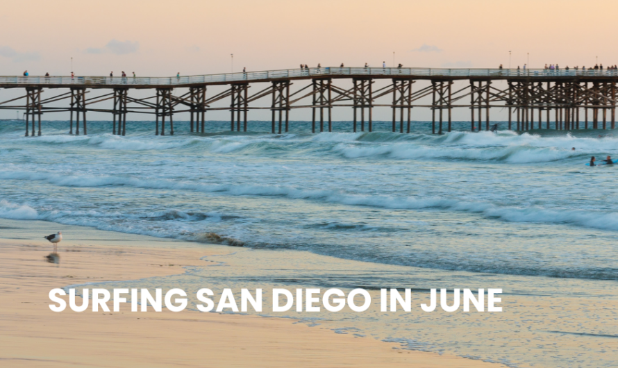 Surfing San Diego in June