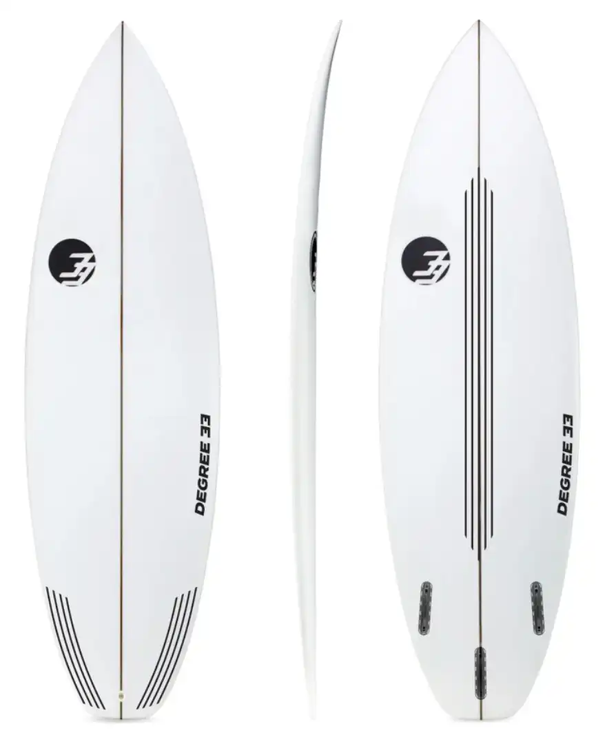 6'0" All Terrain Vehicle Shortboard Surfboard (Poly) - Degree 33 Surfboards