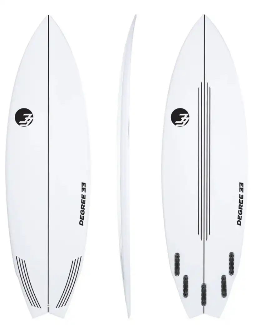6' Rocket Fish Shortboard Surfboard (Poly) - Degree 33 Surfboards