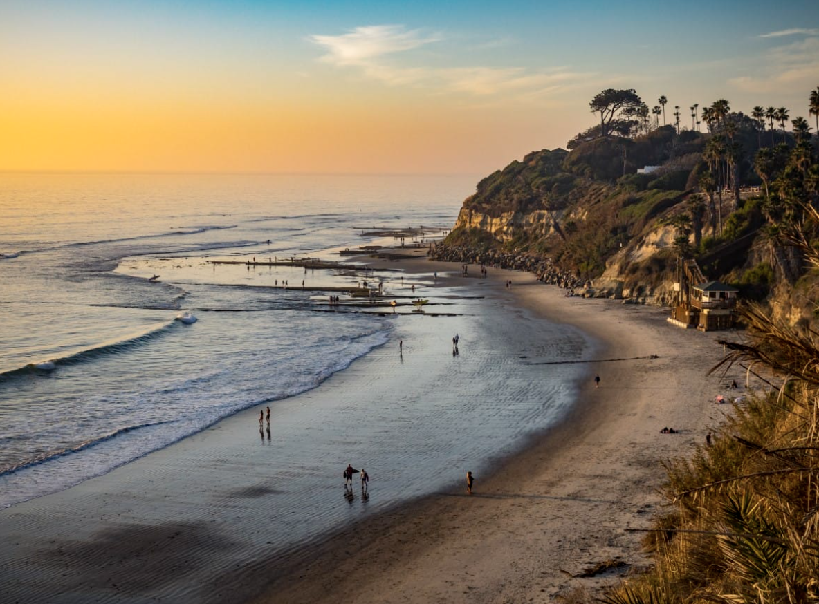 surfing san diego in august